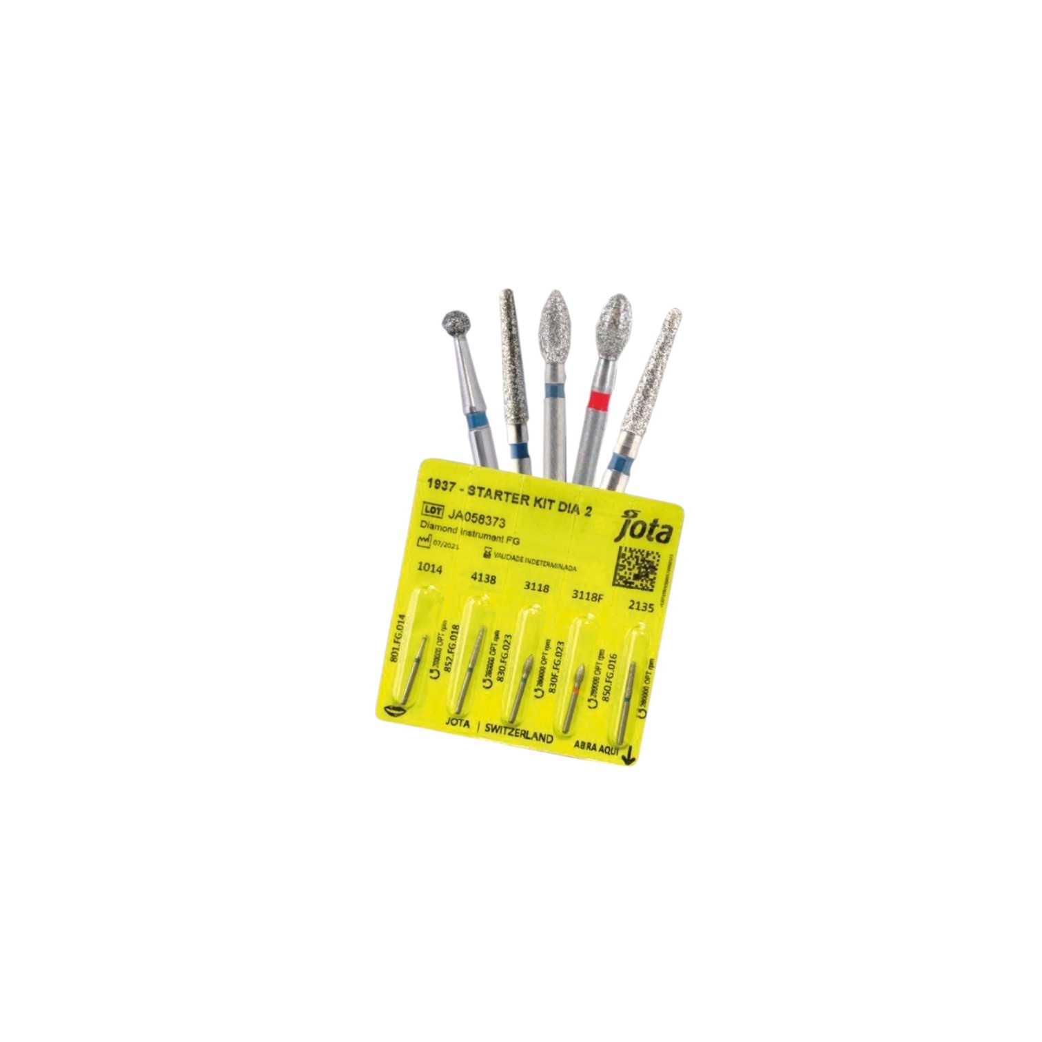 Combo Kit Fresas Diamante Jota Starter