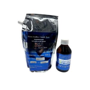 Acrílico Polvo Masterdent 500g + Líquido (250 ml) Gratis
