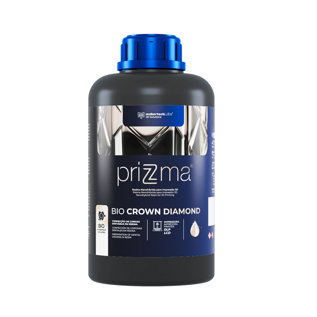 Resina 3D Prizma Bio Crown Diamond BL